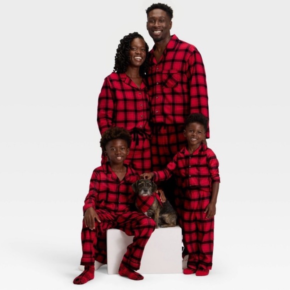 Men's Big & Tall Plaid Pajama Pants - Wondershop™
Red/Black 3XLT - Picture 4 of 4